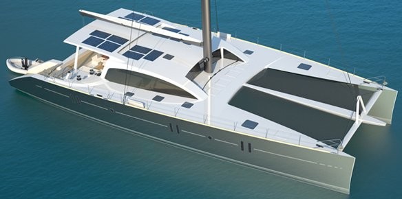 New 24m sailing catamaran designed by Van Peteghem Lauriot Prévost