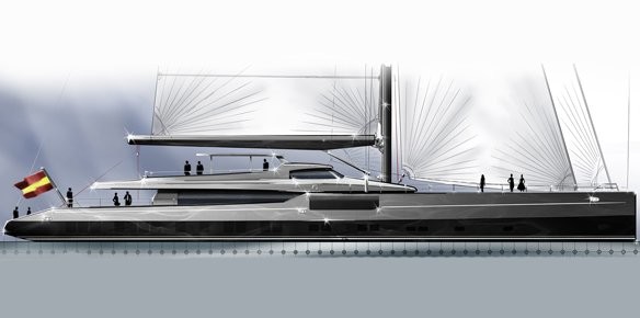 Barracuda Yacht Design Introduce New 52m Design Study